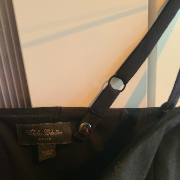 Aritzia Talula Babaton 2008 black corset dress with removable straps, size 0 - Picture 3 of 7